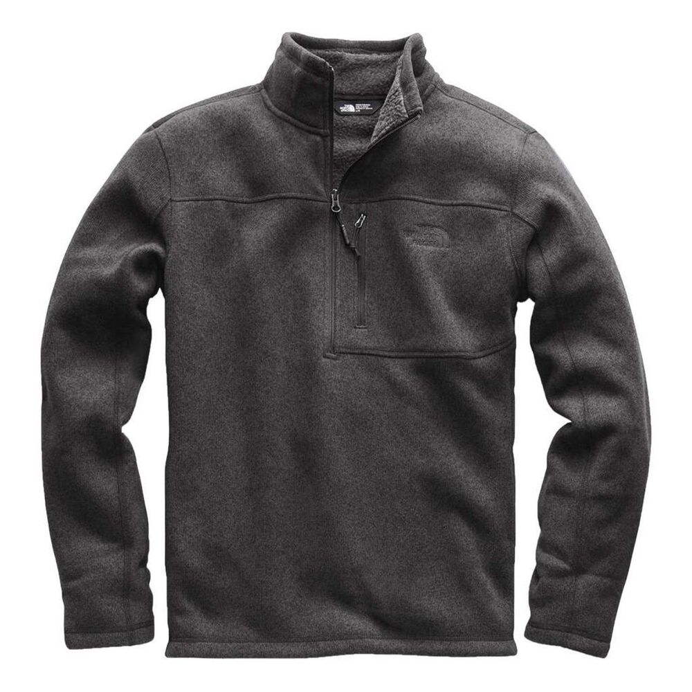 Men's Gordon Lyons 1/4 Zip in TNF Dark Grey Heather by The North Face XXL